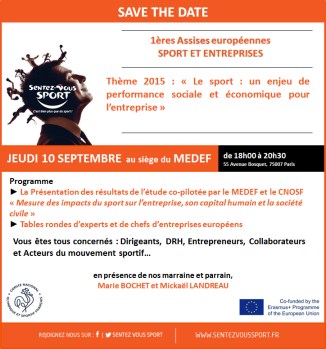 1ères Assises européennes Sport et entreprises