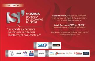 Invitation 5èmes Assises Sporsora